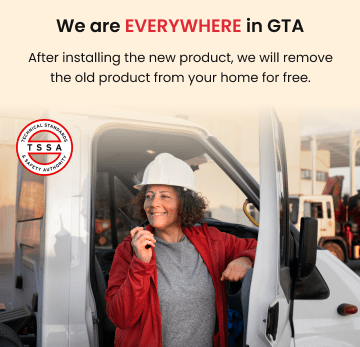 Diagram of HVAC components with labels for educational purposes