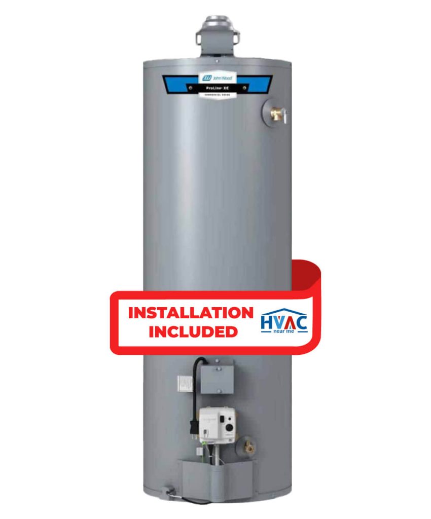 John Wood Tank water Heater - 40 Gallon - Atmospheric Vent - Model AV40N