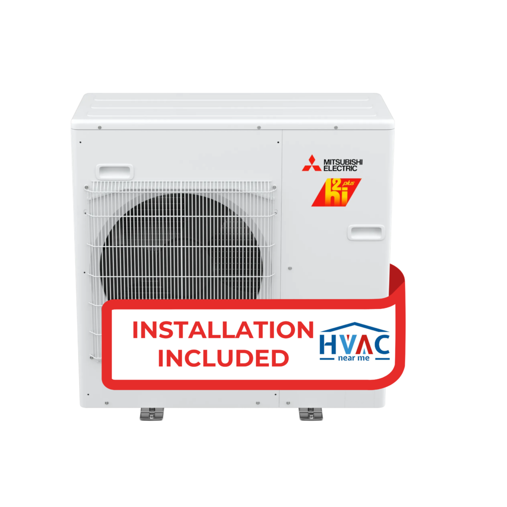 Mitsubishi Heat Pump - 24000 BTU - SEER 15 - Model  PUZ-HA24NHA1