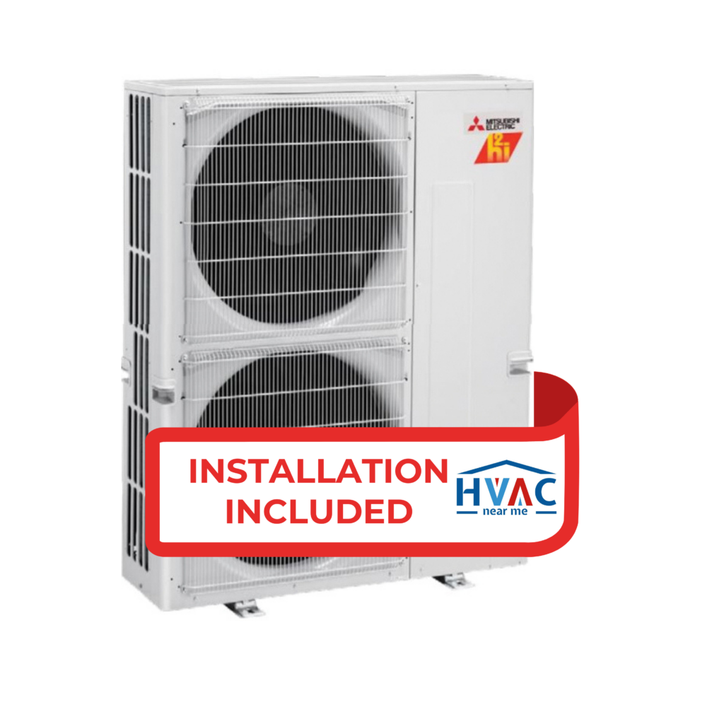 Mitsubishi Heat Pump - 30000 BTU - SEER 16 - Model  PUZ-HA30NHA1